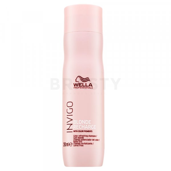 Wella Professionals Invigo Blonde Recharge Cool Blonde Shampoo szampon dla ożywienia koloru zimnych odcieni blondu 250 ml