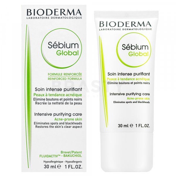 Bioderma Sébium Global Care Acne-Prone Skin pleťový gel pro problematickou pleť 30 ml