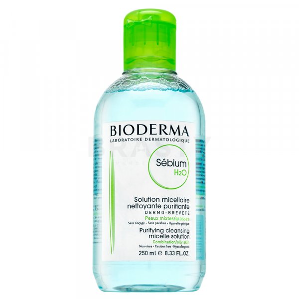 Bioderma Sébium H2O Purifying Cleansing Micelle Solution płyn micelarny do tłustej skóry 250 ml