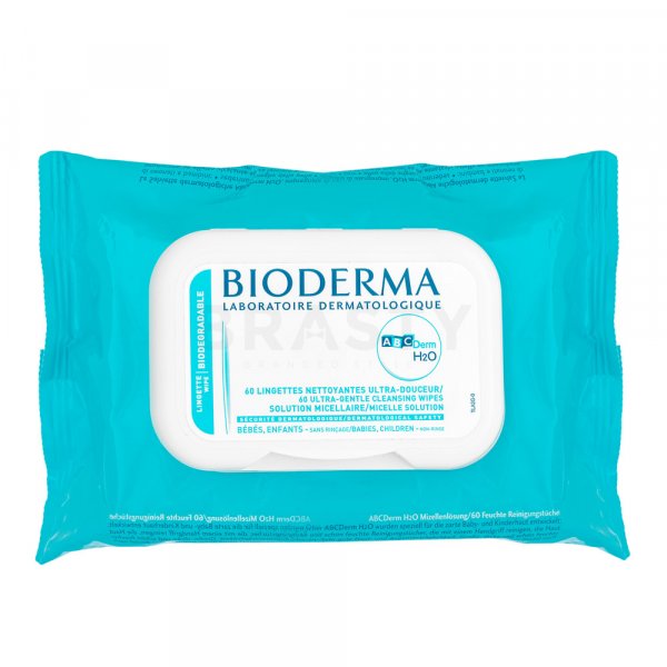 Bioderma ABCDerm H2O Lingettes Biodégradables 60 pcs micelární ubrousky pro děti