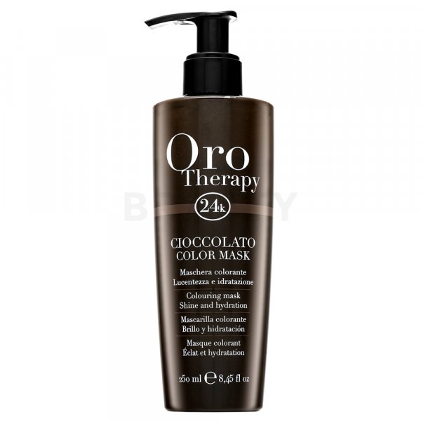 Fanola Oro Therapy Colouring Mask Choccolato nourishing hair mask to refresh your colour 250 ml