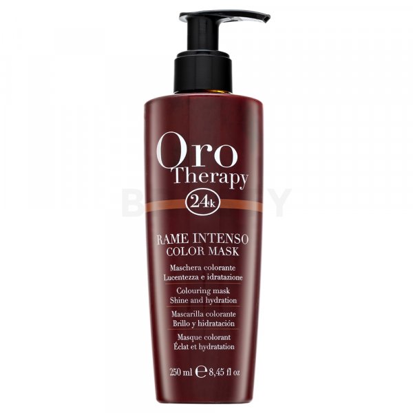 Fanola Oro Therapy Colouring Mask Rame Intenso nourishing hair mask to refresh your colour 250 ml