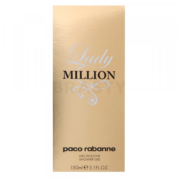 Paco Rabanne Lady Million sprchový gél pre ženy 150 ml