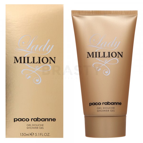 Paco Rabanne Lady Million sprchový gél pre ženy 150 ml