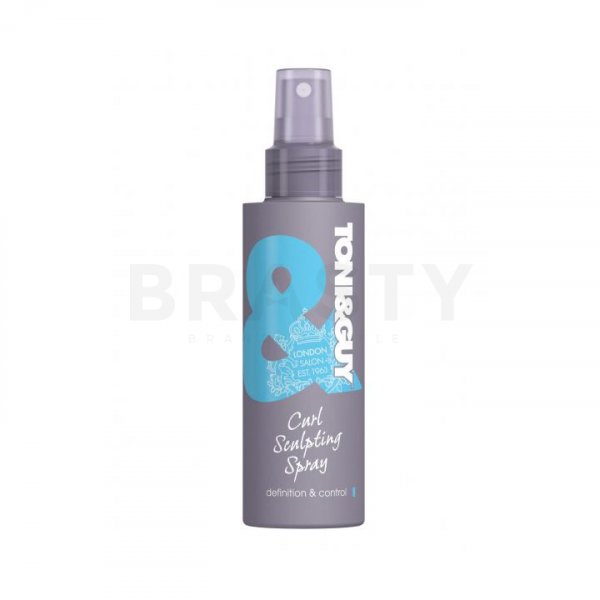 TONI&GUY Curl Sculpting Spray Styling-Spray für lockiges und krauses Haar 150 ml