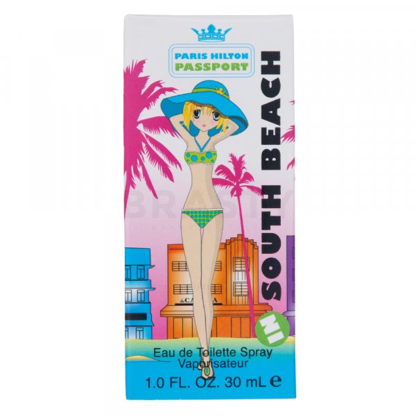 Paris Hilton Passport South Beach toaletní voda pro ženy 30 ml