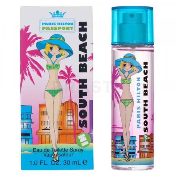 Paris Hilton Passport South Beach toaletní voda pro ženy 30 ml