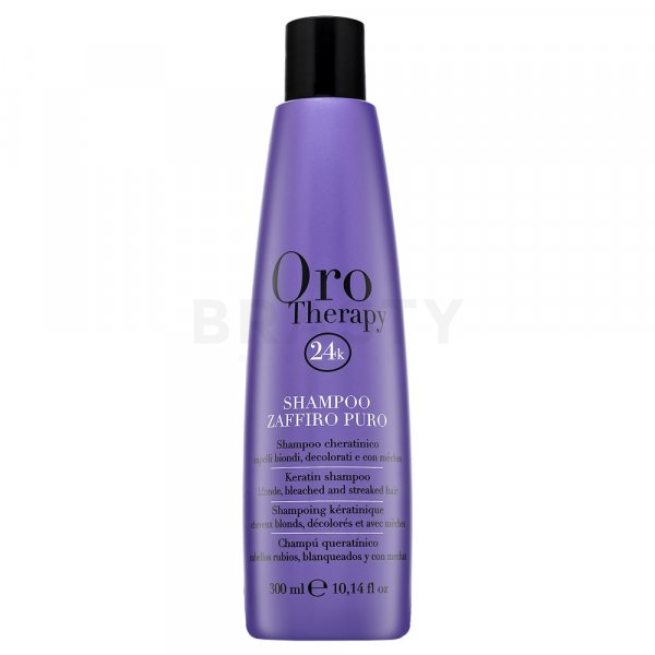 Fanola Oro Therapy Zaffiro Puro Shampoo szampon do włosów blond 300 ml