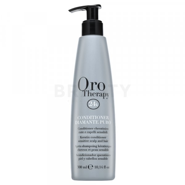 Fanola Oro Therapy Diamante Puro Conditioner strengthening conditioner for strained and delicate hair 300 ml