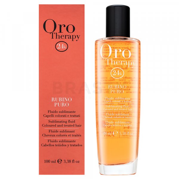 Fanola Oro Therapy Rubino Puro Serum für gefärbtes Haar 100 ml