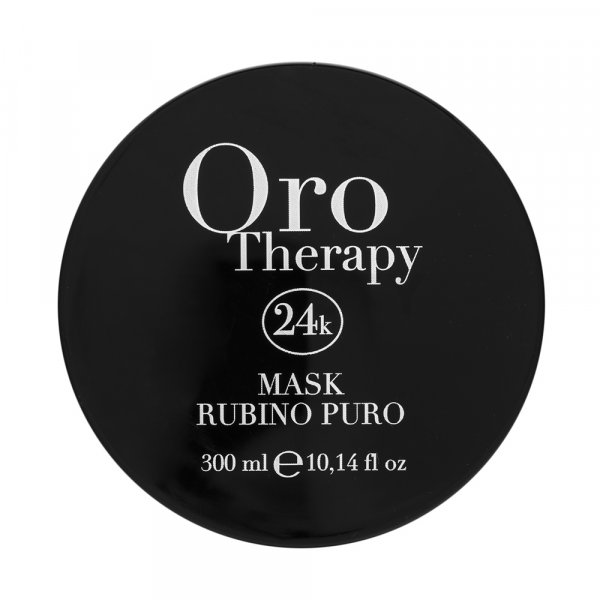 Fanola Oro Therapy Rubino Puro Mask vyživující maska pro barvené vlasy 300 ml