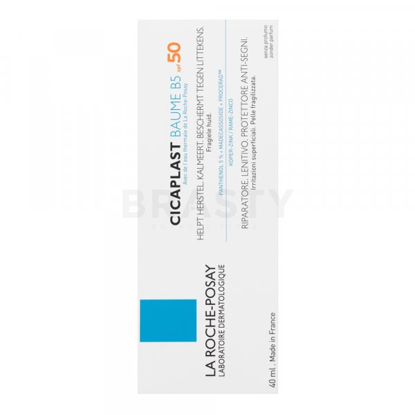 La Roche-Posay Cicaplast Baume B5 SPF 50 regenerating cream for skin renewal 40 ml