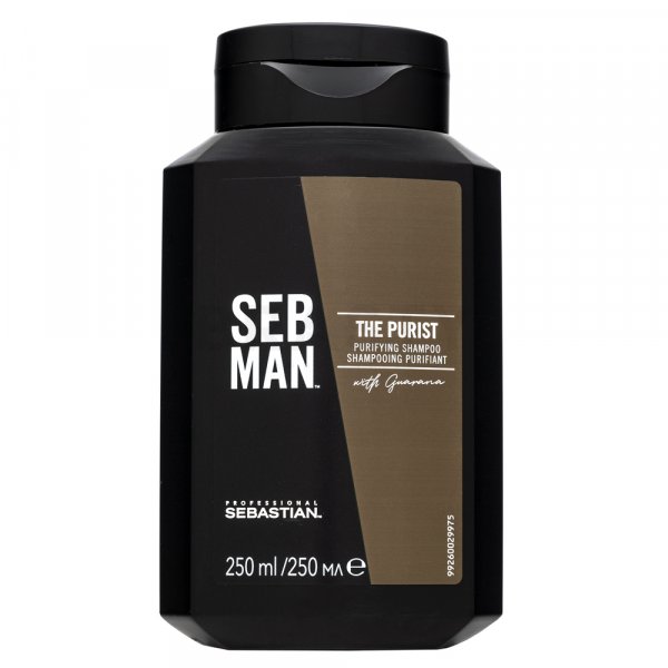 Sebastian Professional Man The Purist Purifying Shampoo čisticí šampon pro všechny typy vlasů 250 ml