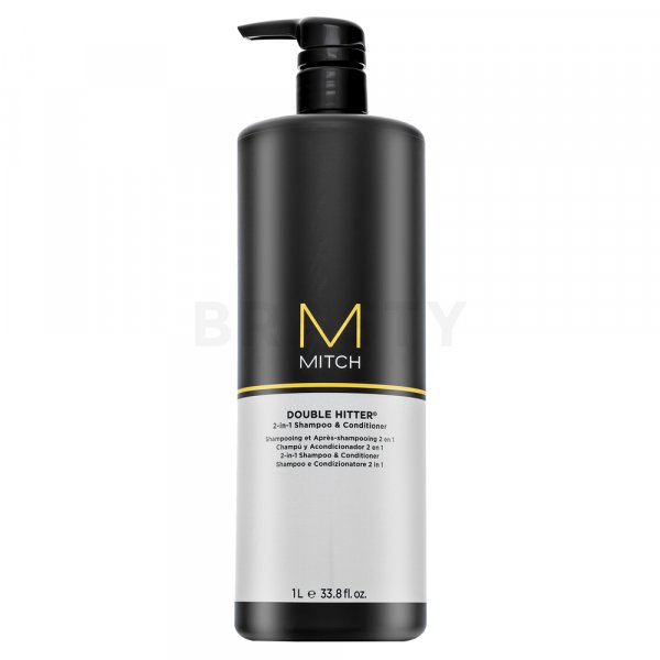 Paul Mitchell Mitch Double Hitter 2-in-1 Shampoo & Conditioner shampoo and conditioner for men 1000 ml