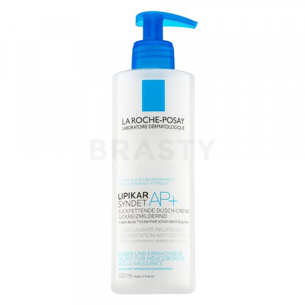 La Roche-Posay Lipikar Syndet AP+ Cream Wash Tápláló védő tisztító krém bőrirritáció ellen 400 ml