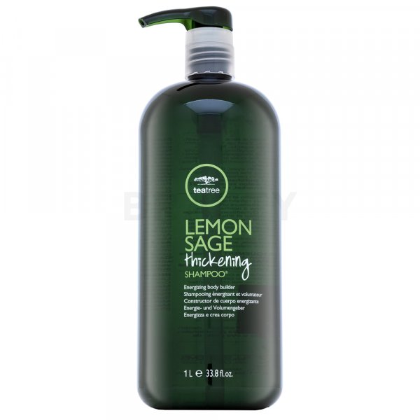 Paul Mitchell Tea Tree Lemon Sage Thickening Shampoo Champú fortificante Para el volumen del cabello 1000 ml
