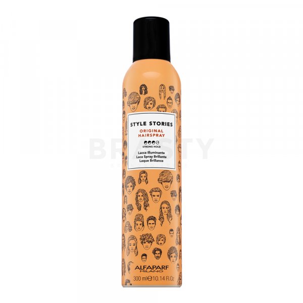 Alfaparf Milano Style Stories Original Hairspray fixativ de păr pentru fixare puternică 300 ml