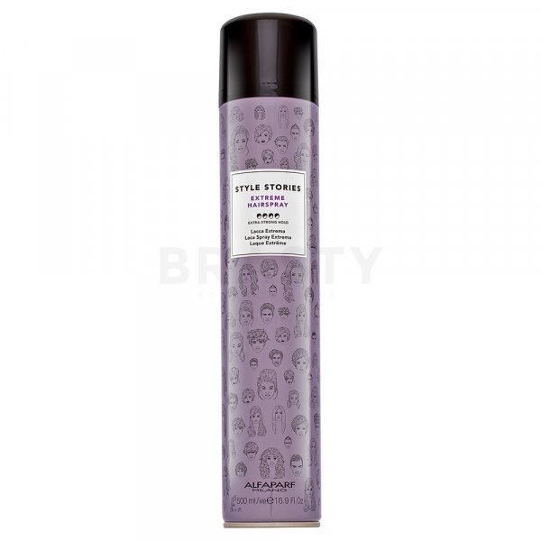Alfaparf Milano Style Stories Extreme Hairspray lacca forte per capelli 500 ml