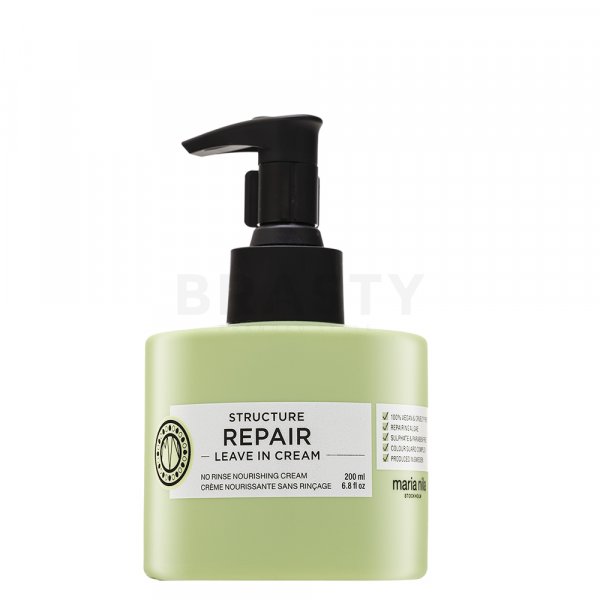 Maria Nila Structure Repair Leave In Cream leave-in cream for dry and damaged hair 200 ml