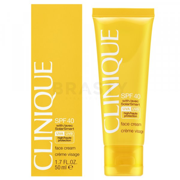 Clinique Sun Face Cream SPF 40 bronceador Para uso facial 50 ml