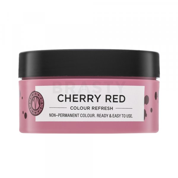 Maria Nila Colour Refresh vyživující maska s barevnými pigmenty pro odvážné červené odstíny Cherry Red 100 ml