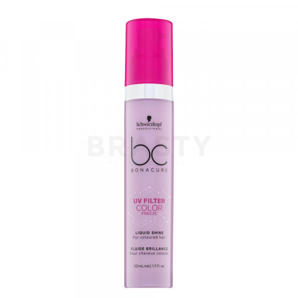 Schwarzkopf Professional BC Bonacure pH 4.5 Color Freeze Liquid Shine hajformázó spray fényes festett hajért 50 ml