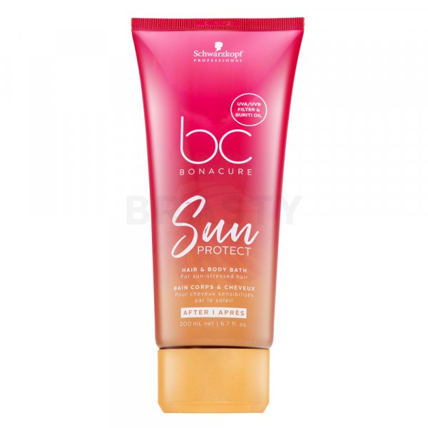 Schwarzkopf Professional BC Bonacure Sun Protect Hair & Body Shampoo Pflegeshampoo für sonnengestresstes Haar 200 ml