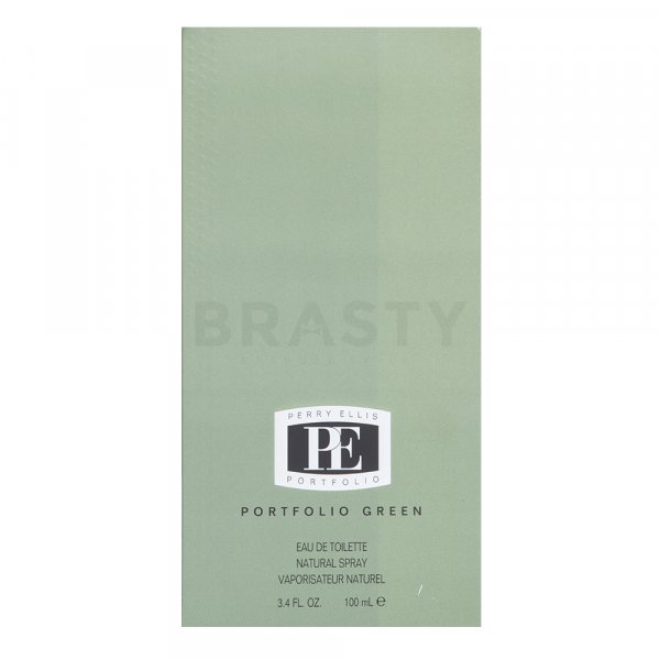 Perry Ellis Portfolio Green Men toaletní voda pro muže 100 ml