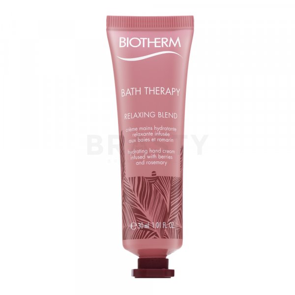 Biotherm Bath Therapy Relaxing Blend Hand Cream Handcreme mit Hydratationswirkung 30 ml