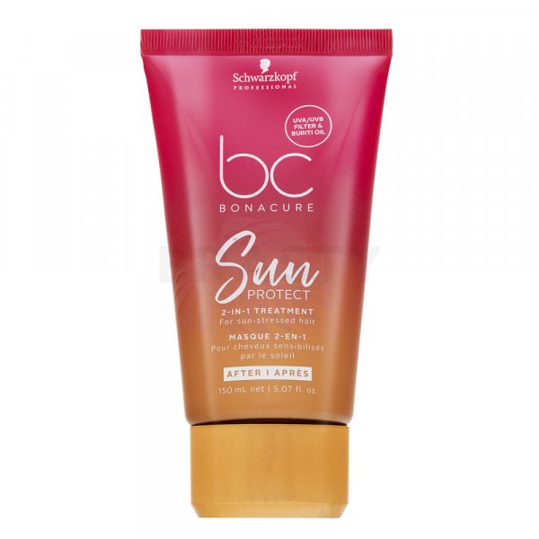 Schwarzkopf Professional BC Bonacure Sun Protect 2-in-1 Treatment mască pentru păr deteriorat de razele soarelui 150 ml