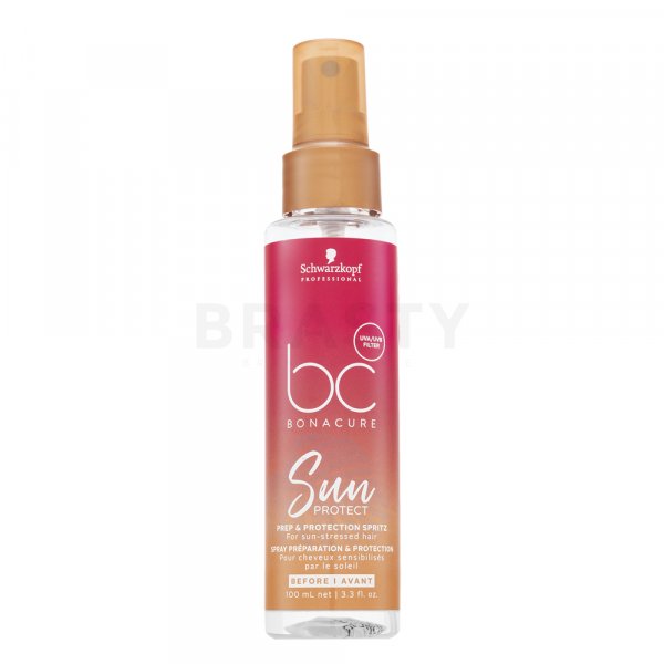 Schwarzkopf Professional BC Bonacure Sun Protect Prep & Protection Spritz bezoplachová péče pro vlasy namáhané sluncem 100 ml