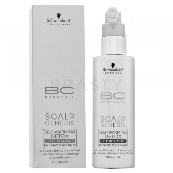 Schwarzkopf Professional BC Bonacure Scalp Genesis Self-Warming Detox selbsterwärmende Haarmaske für empfindliche Kopfhaut 100 ml