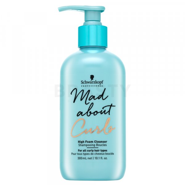 Schwarzkopf Professional Mad About Curls High Foam Cleanser szampon oczyszczający do włosów falowanych i kręconych 300 ml