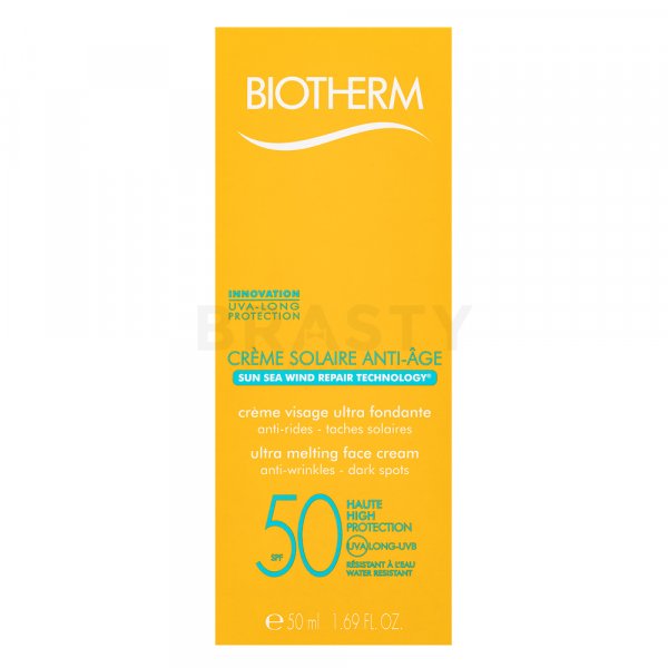 Biotherm Creme Solaire Anti-Age SPF50 krem do opalania z formułą przeciwzmarszczkową 50 ml