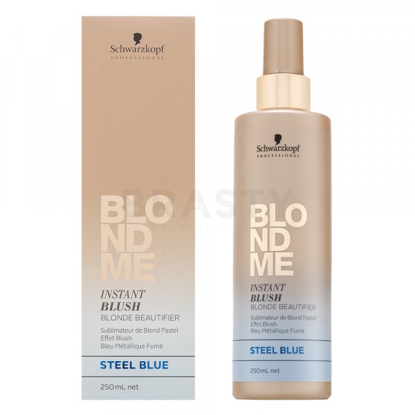 Schwarzkopf Professional BlondMe Instant Blush Steel Blue Styling-Spray für einen blauen Pastellefekt 250 ml