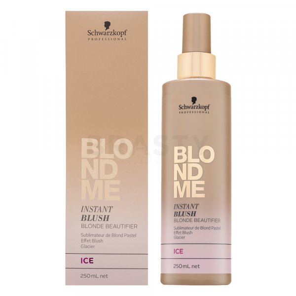 Schwarzkopf Professional BlondMe Instant Blush Ice barevný sprej pro blond vlasy 250 ml
