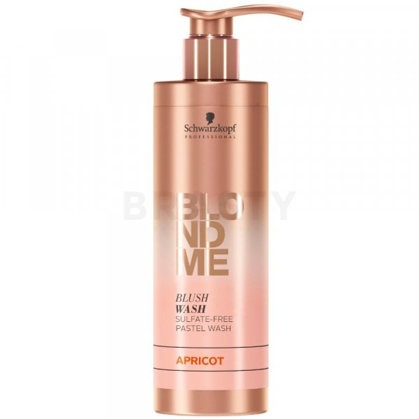 Schwarzkopf Professional BlondMe Blush Wash Apricot barevný šampon 250 ml