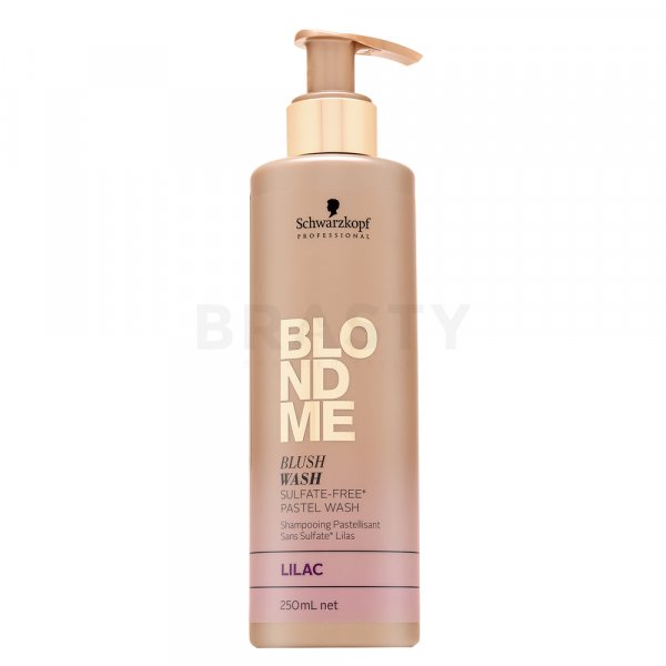 Schwarzkopf Professional BlondMe Blush Wash Lilac farbiges Shampoo für einen violetten Pastellefekt 250 ml