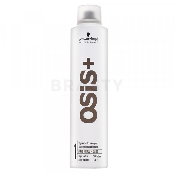 Schwarzkopf Professional Osis+ Boho Rebel - Dark suchý šampón pre tmavé vlasy 300 ml