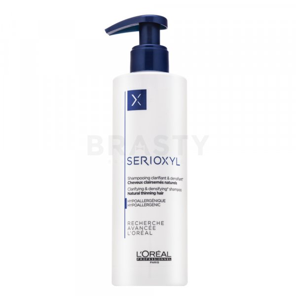 L´Oréal Professionnel Serioxyl Clarifying & Densifying Natural Thinning Hair Shampoo shampoo rinforzante per capelli sottili 250 ml