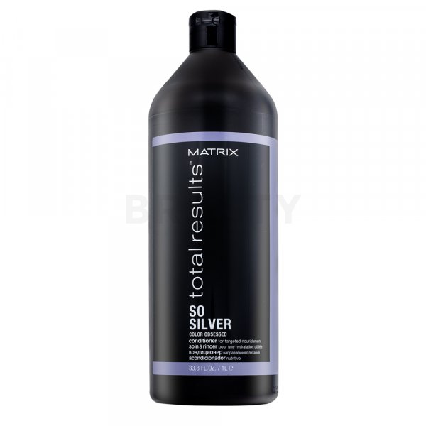 Matrix Total Results Color Obsessed So Silver Conditioner Балсам за платинено руса и сива коса 1000 ml