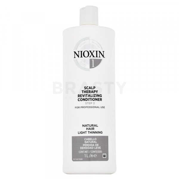 Nioxin System 1 Scalp Therapy Revitalizing Conditioner Acondicionador de fortalecimiento Para el adelgazamiento del cabello 1000 ml