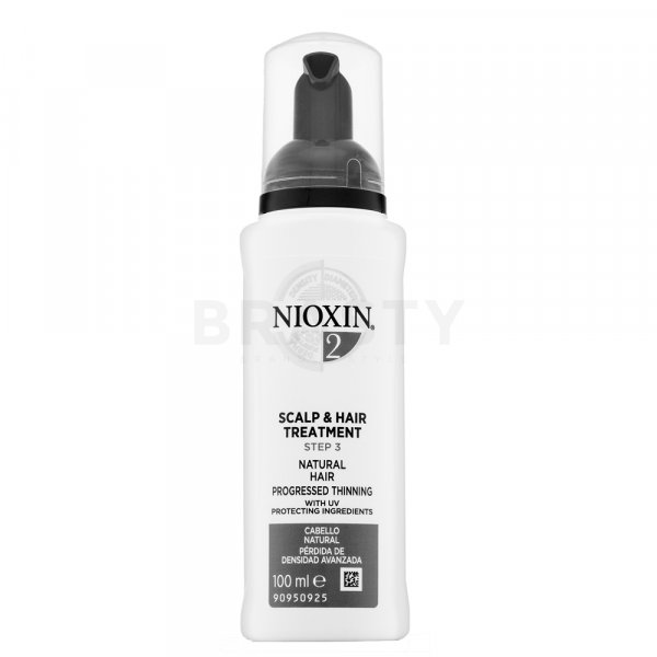 Nioxin System 2 Scalp & Hair Treatment bezoplachová starostlivosť pre rednúce vlasy 100 ml