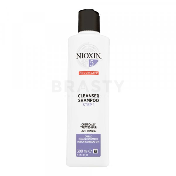 Nioxin System 5 Cleanser Shampoo Champú Para el cabello tratado químicamente 300 ml