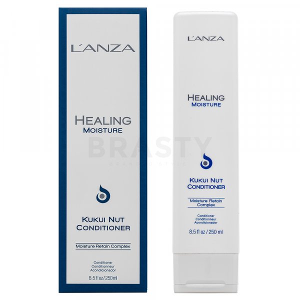 L’ANZA Healing Moisture Kukui Nut Conditioner подхранващ балсам За всякакъв тип коса 250 ml