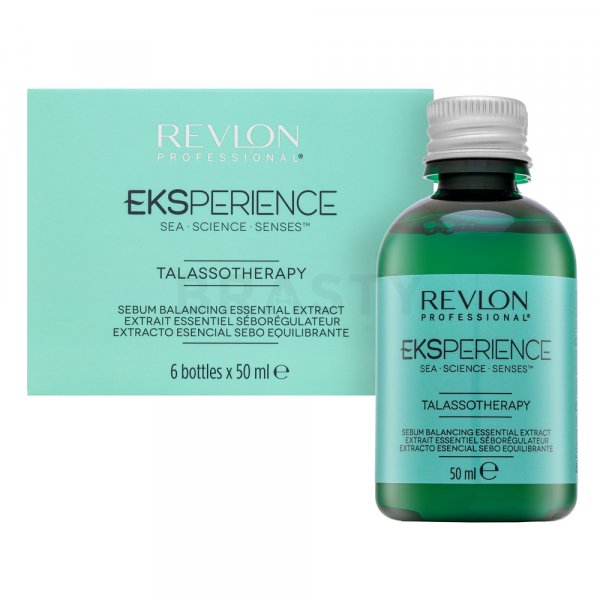 Revlon Professional Eksperience Talassotherapy Balancing Essential Extract Reinigung-Öl für fettiges Haar 6 x 50 ml