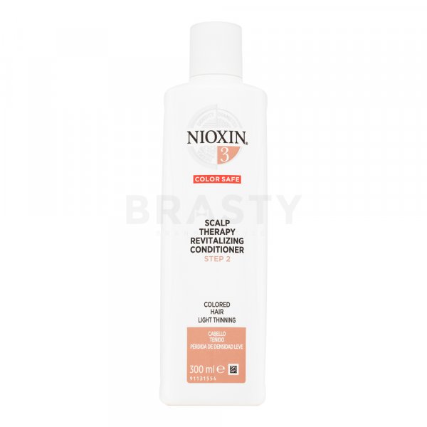 Nioxin System 3 Scalp Therapy Revitalizing Conditioner tápláló kondicionáló vékony szálú festett hajra 300 ml