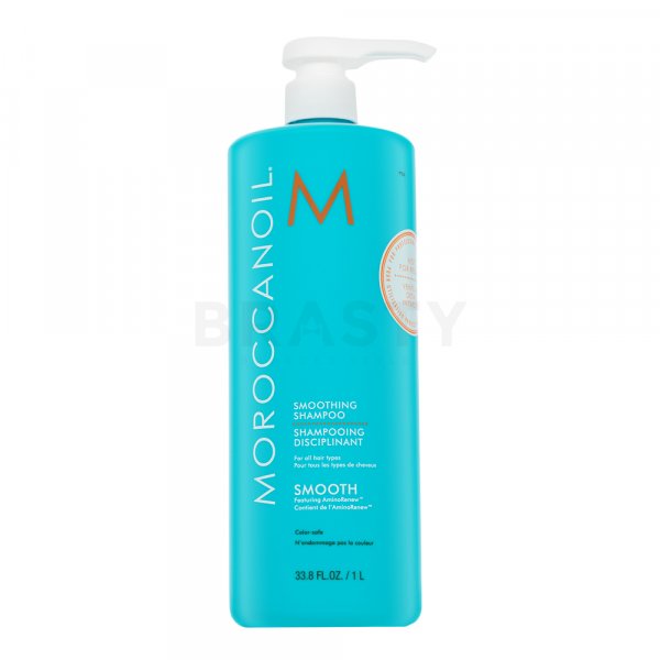 Moroccanoil Smooth Smoothing Shampoo hajsimító sampon rakoncátlan hajra 1000 ml