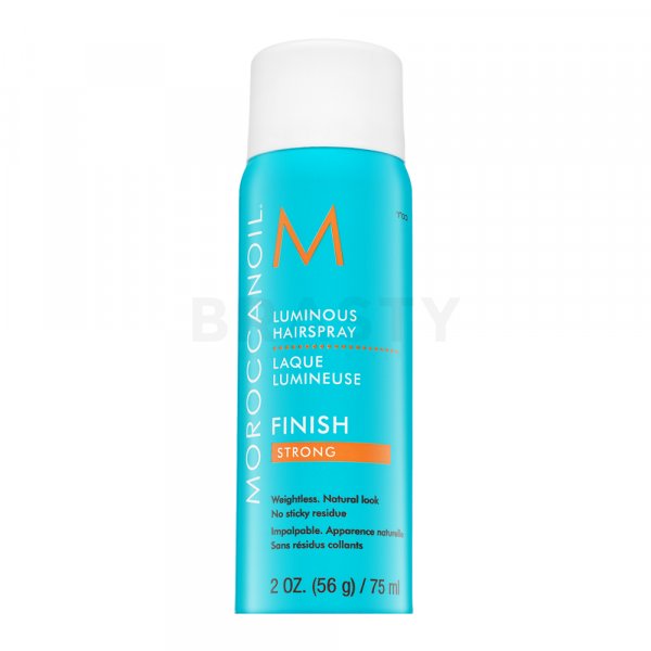 Moroccanoil Finish Luminous Hairspray Strong mocno utrwalający lakier do włosów do włosów bez połysku 75 ml