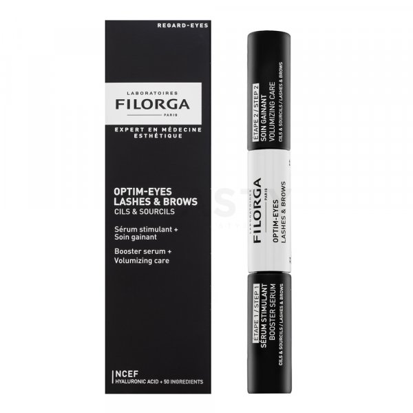 Filorga Optim-Eyes Lashes & Brows posilujúca starostlivosť riasenka na mihalnice a obočie 13 ml